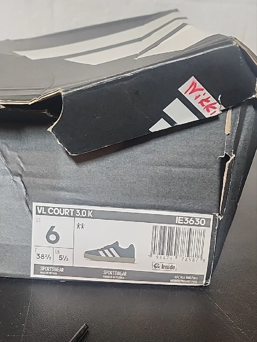 adidas Kids Vl Court 3.0